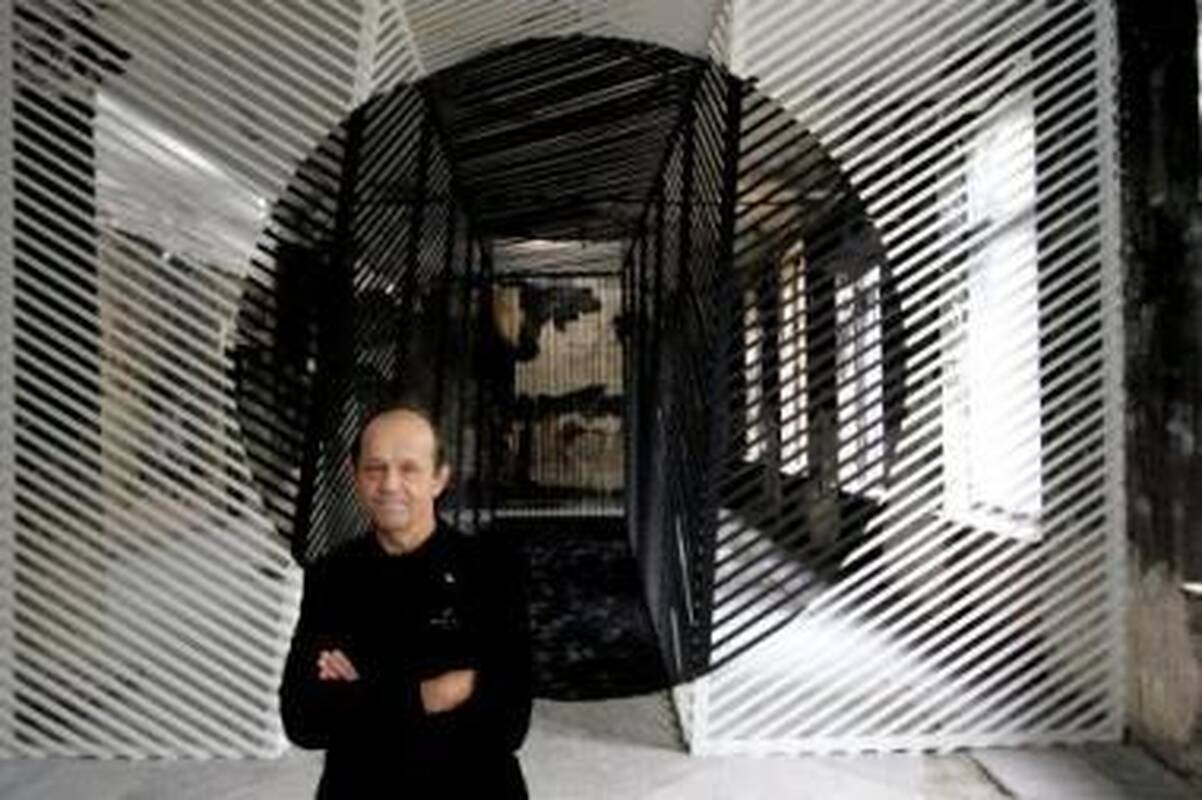 Įkvėpimas: naujos idėjos G.Rousse kyla eksperimentuojant su šviesa.