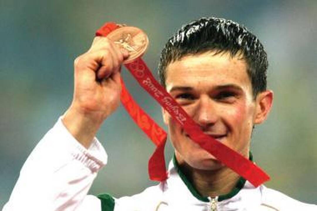 Sportinį ryžtą olimpietis paveldėjo iš tėvo