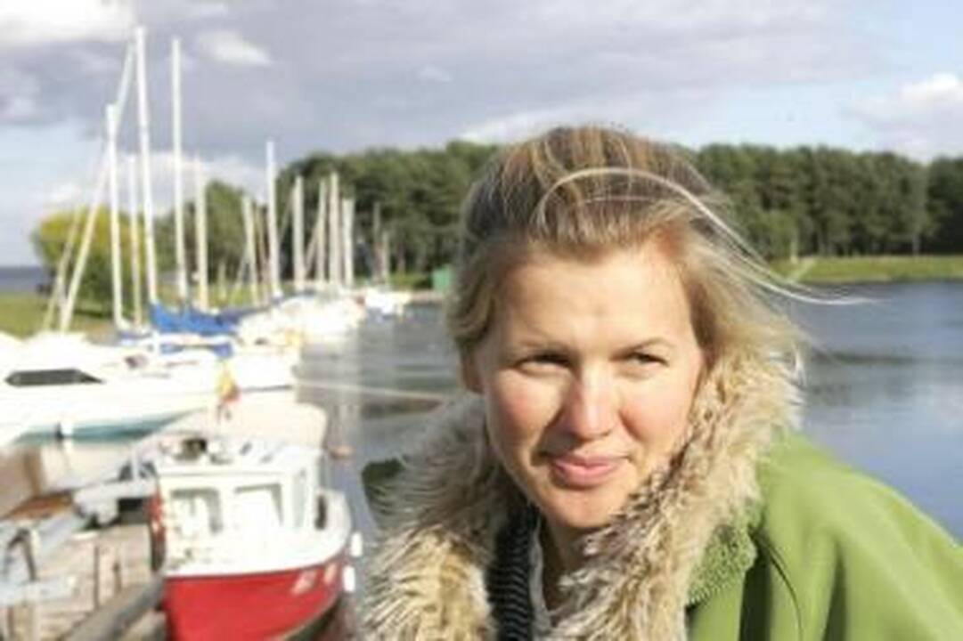 Uoste: daugiau nei mėnesio sūnų Eriką sūpuojanti G.Scheidt neskuba grįžti į didįjį sportą.