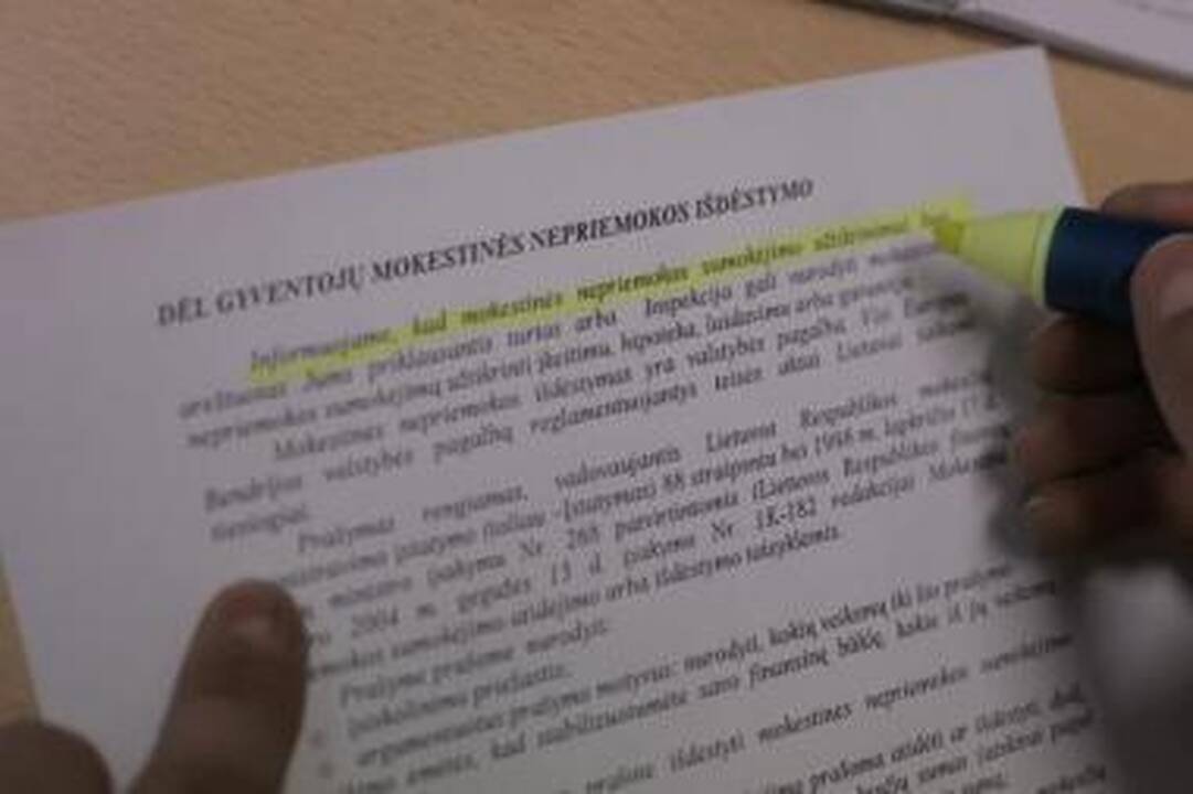 Sąlygos: norint sumokėti valstybei skolą dalimis, teks VMI atskleisti absoliučiai visą informaciją apie savo finansinę padėtį: paskolas, kredito korteles ir net išsimokėtinai pirktos...