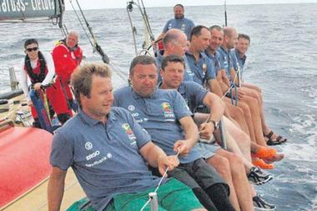 Lietuvių burės – jau Arklių platumoje