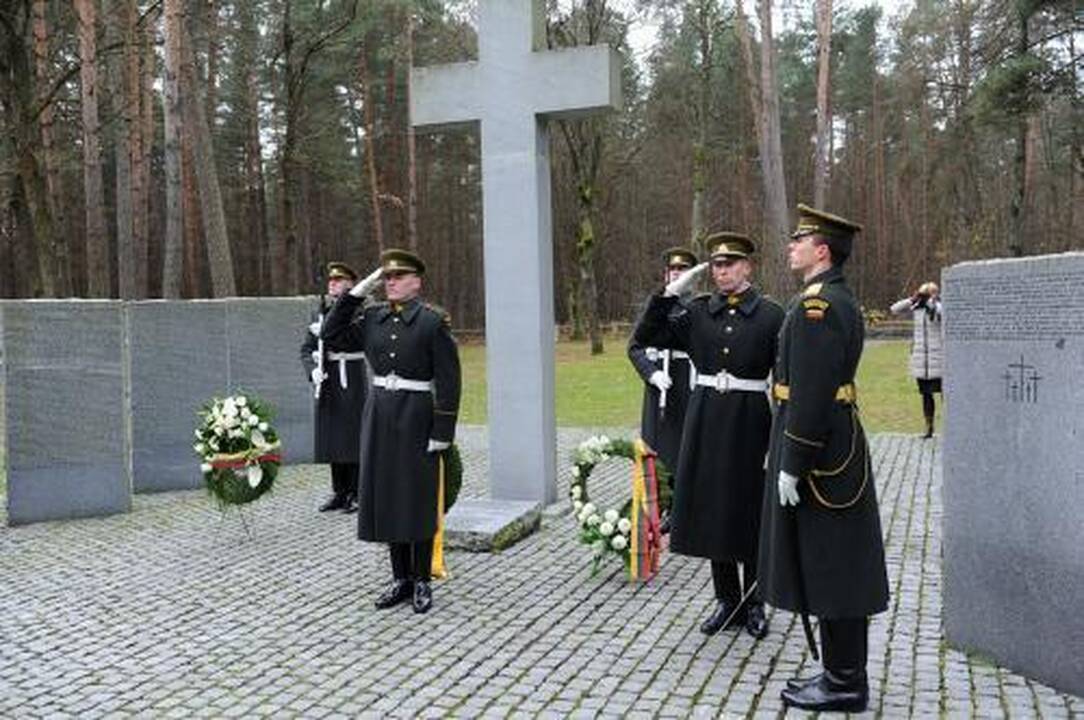 Vilniuje paminėta Vokiečių gedulo diena