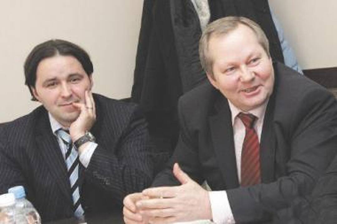 Priešininkai: LFF prezidentas L.Varanavičius ir "Kauno" prezidentas G.Ugianskis vakar nebuvo linkę komentuoti teisminio ginčo esmės.