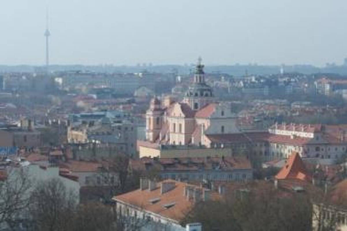 Vilniuje – švariausias oras