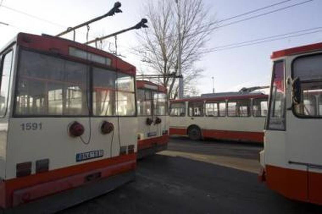 Našta: "Vilniaus troleibusus" slegia 36 mln. litų siekiančios skolos.