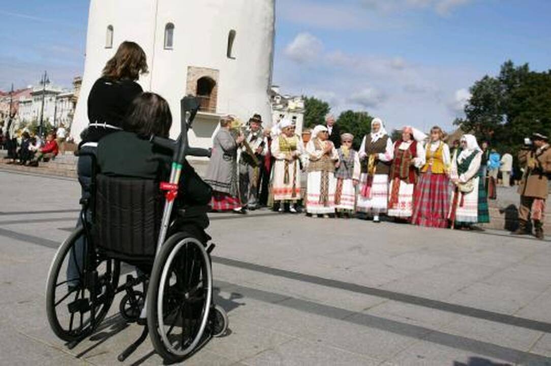 Vilnius neįgaliesiems nepritaikytas