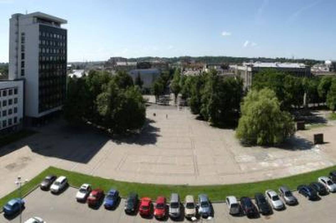Vizija: požeminės 750 vietų automobilių stovėjimo aikštelės įrengimo planai nukeliami neribotam laikui.