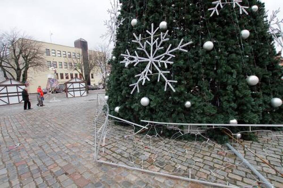 Eglę išardys po stačiatikių Kalėdų