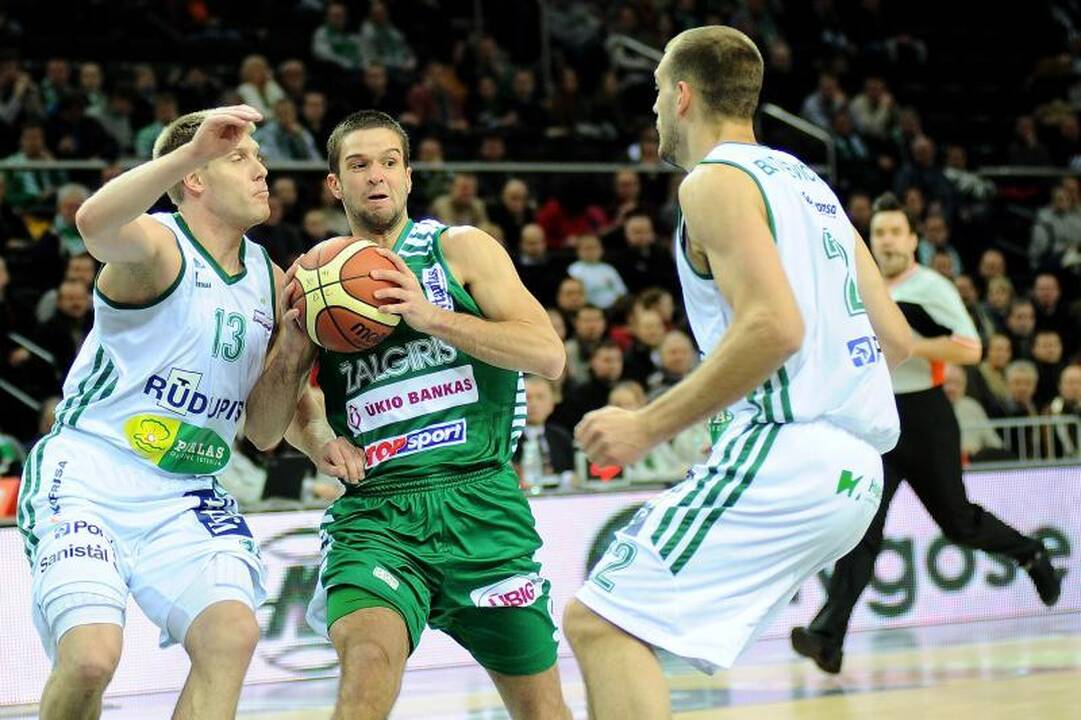 „Žalgirio“ laukia dvikovų su „Rūdupiu“ maratonas