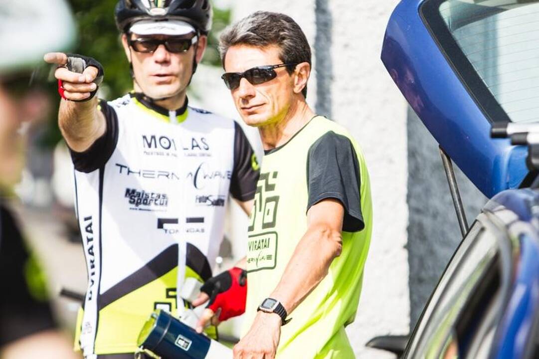 Kaune startavo atgimęs istorinis dviračių maratonas