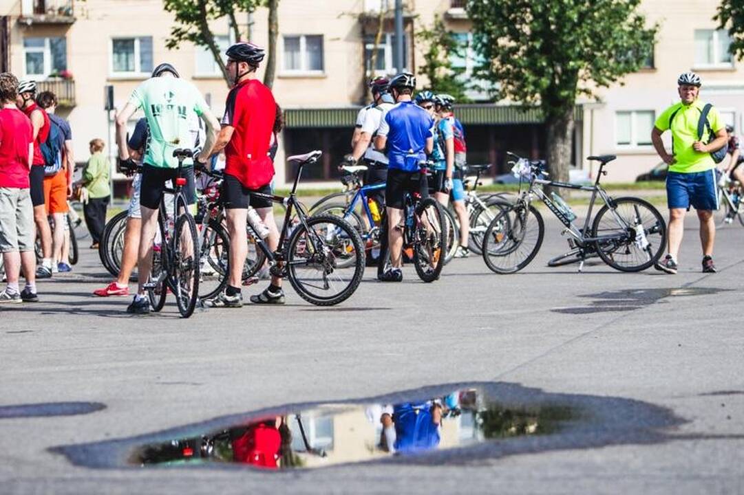 Kaune startavo atgimęs istorinis dviračių maratonas