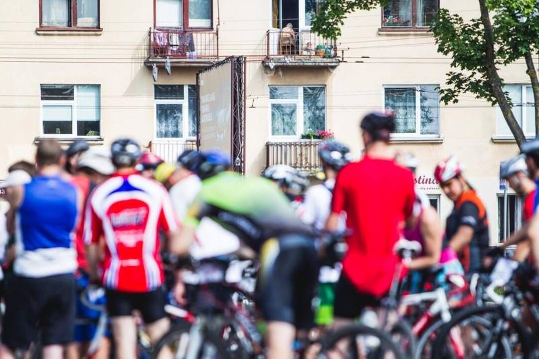 Kaune startavo atgimęs istorinis dviračių maratonas