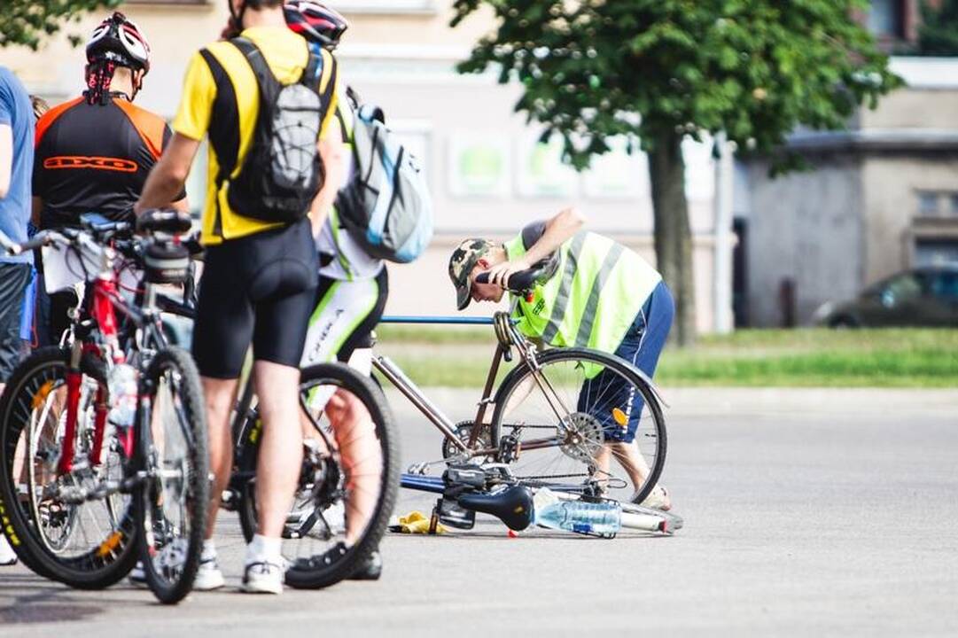 Kaune startavo atgimęs istorinis dviračių maratonas