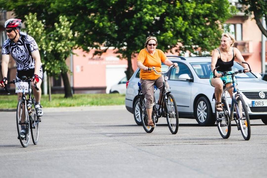 Kaune startavo atgimęs istorinis dviračių maratonas