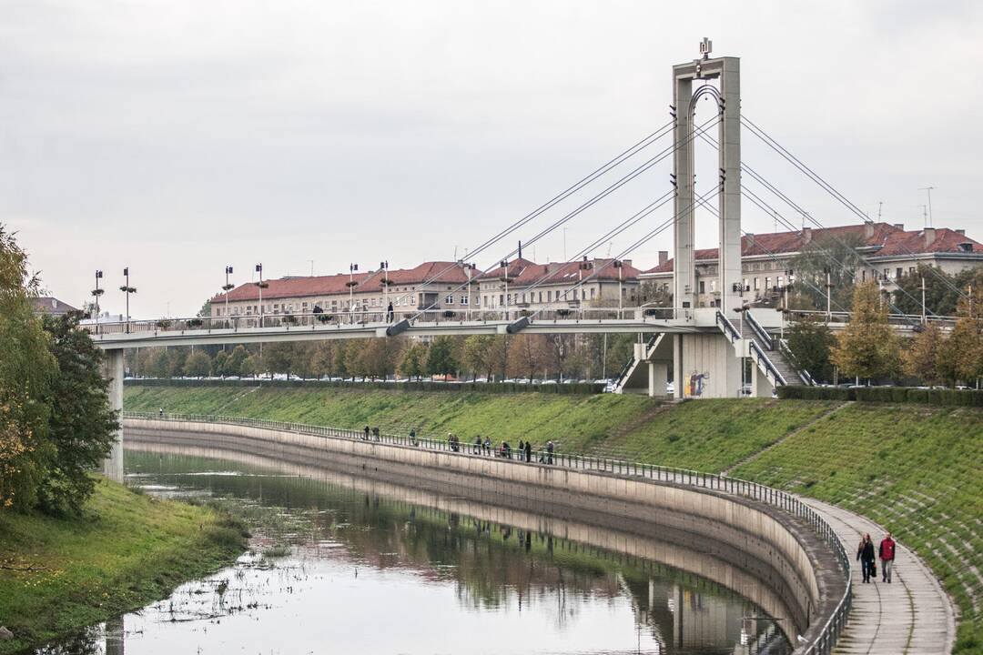 Po tiltu į Nemuno salą rastas skenduolis