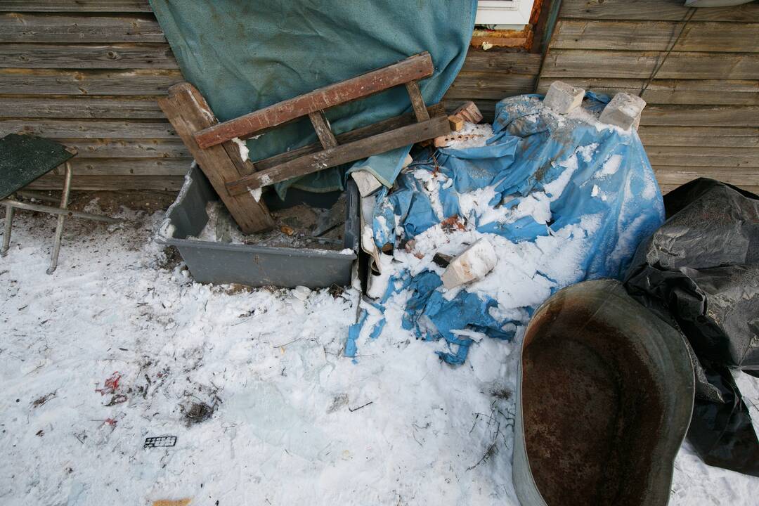 Sprogimas Garliavoje