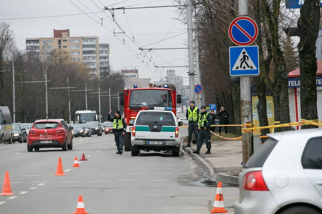 Sprogmuo Savanorių prospekte