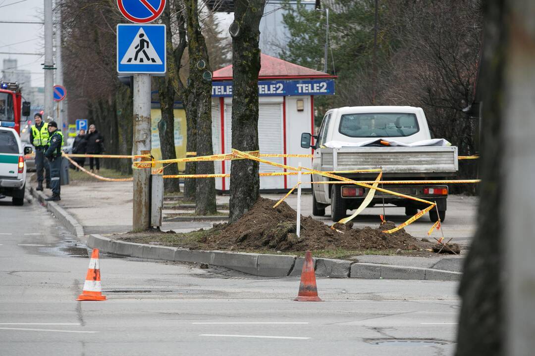 Sprogmuo Savanorių prospekte