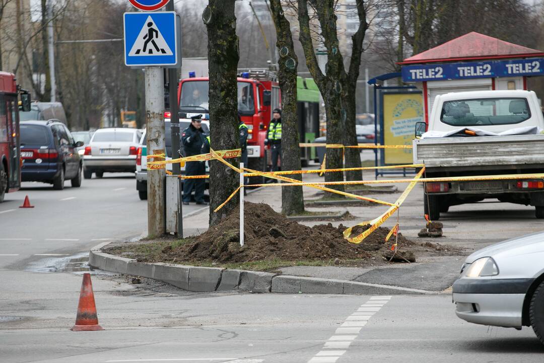 Sprogmuo Savanorių prospekte