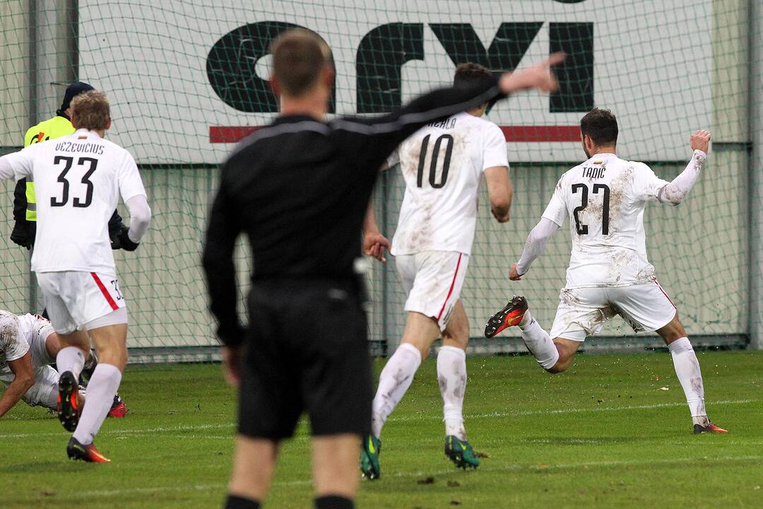 A lyga: „Sūduva“ – „Atlantas“ 1:0