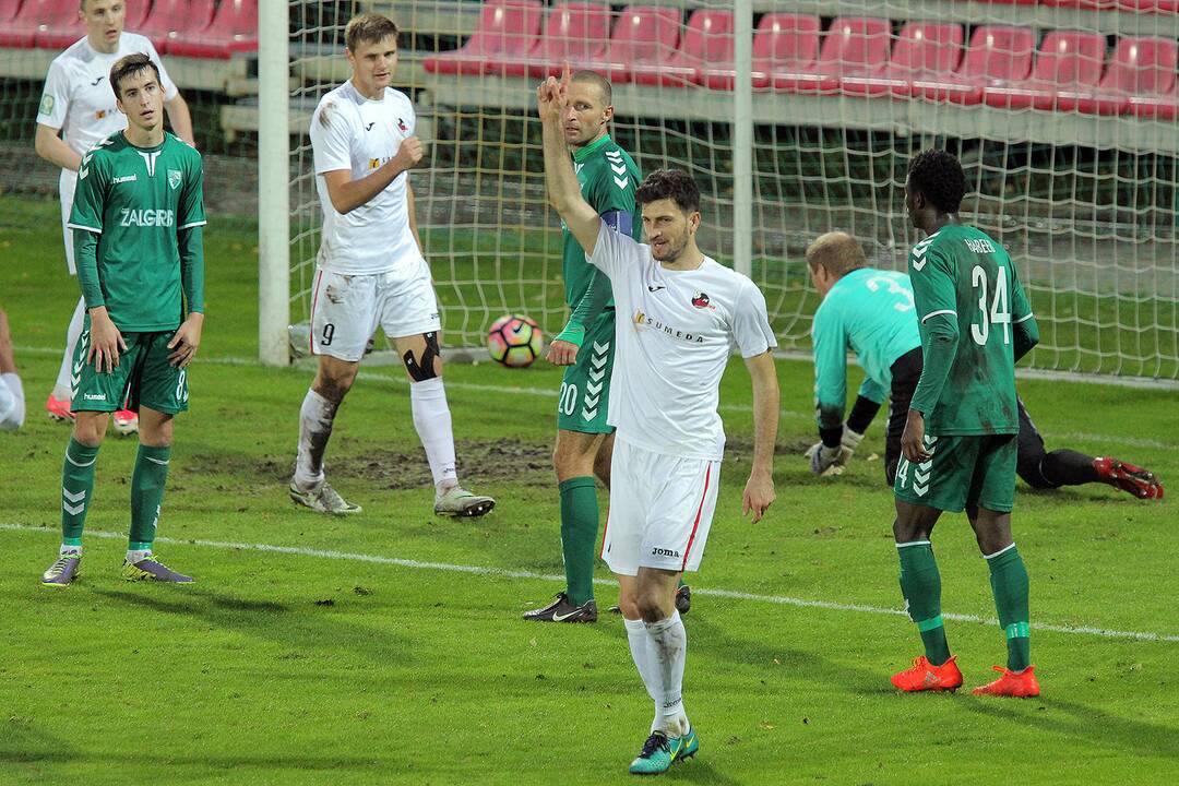 A lyga: „Sūduva“ – „Kauno Žalgiris“ 5:0