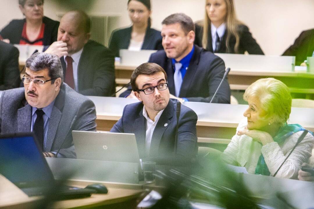 Kauno miesto taryba susirinko posėdžiauti