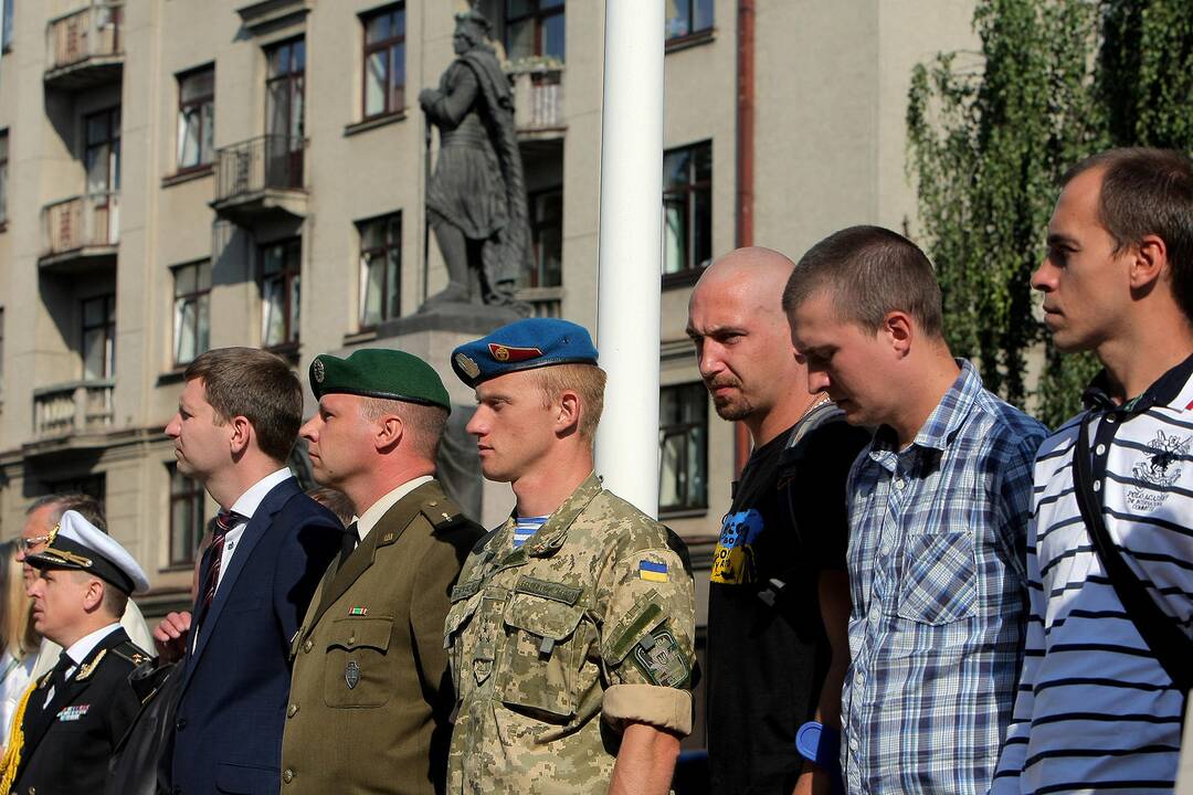 Kaune paminėta Ukrainos nepriklausomybės diena 
