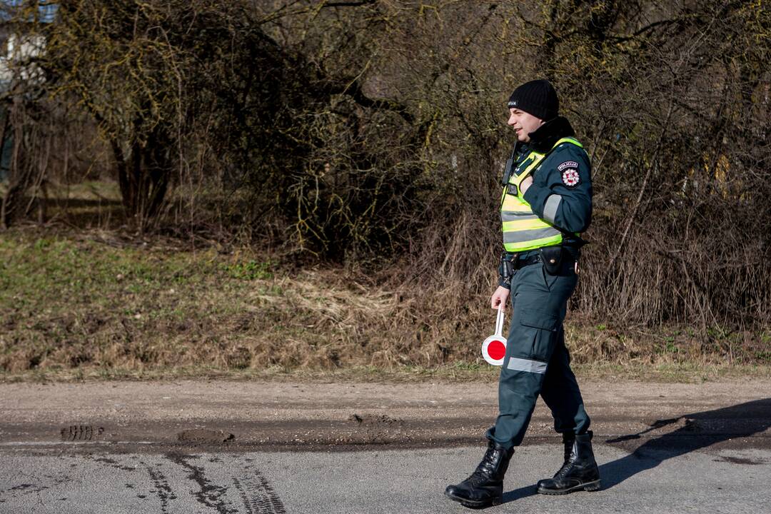 Prie Lapių rastas sprogmuo