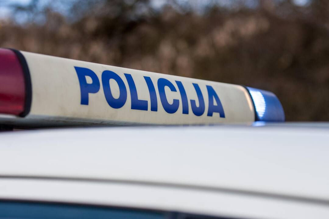 Prie Lapių rastas sprogmuo