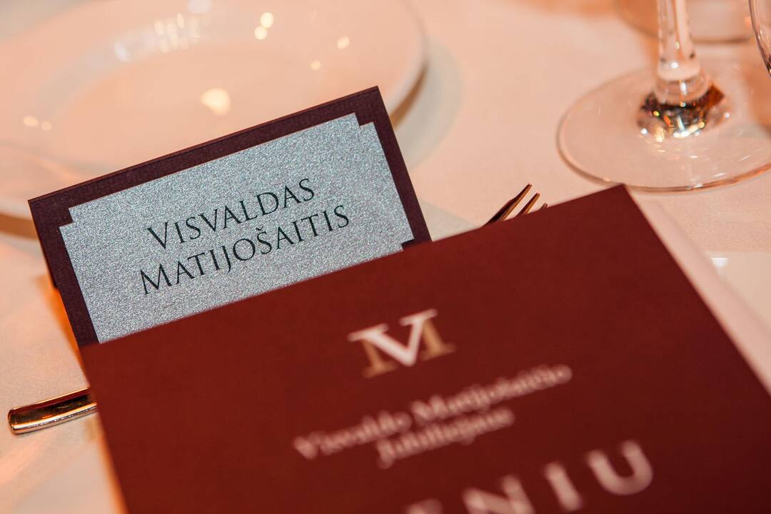 Visvaldo Matijošaičio jubiliejus