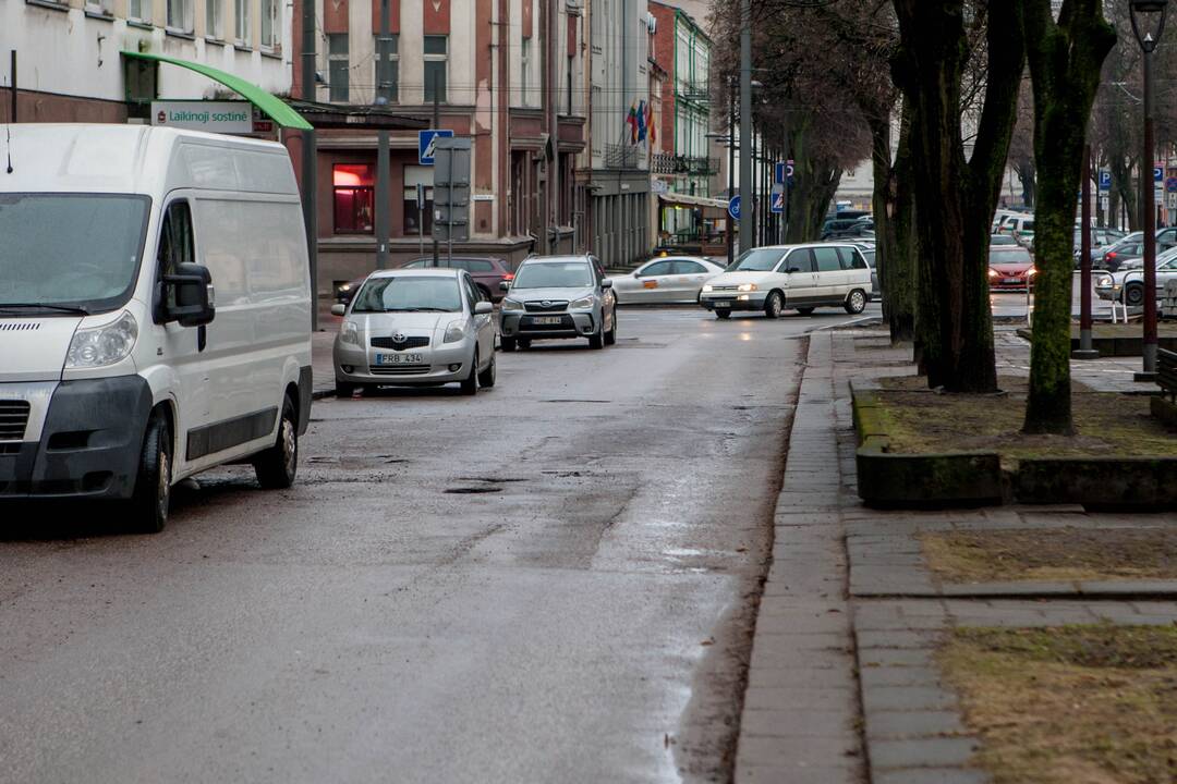 Policijos reidas Laisvės al. ir Vytauto pr. sankryžoje