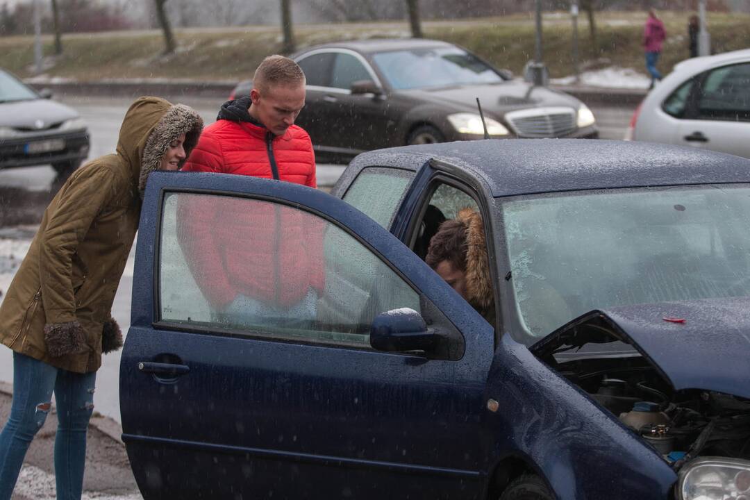 Avarija Jonavos gatvėje