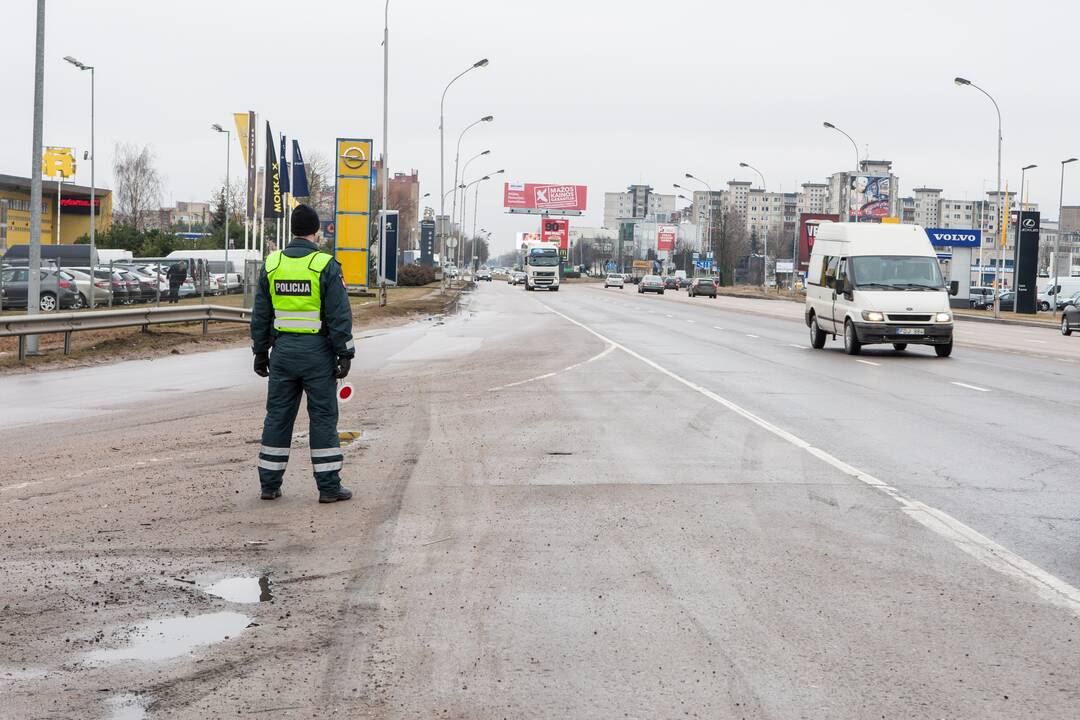 Pabėgusio įtariamojo paieška