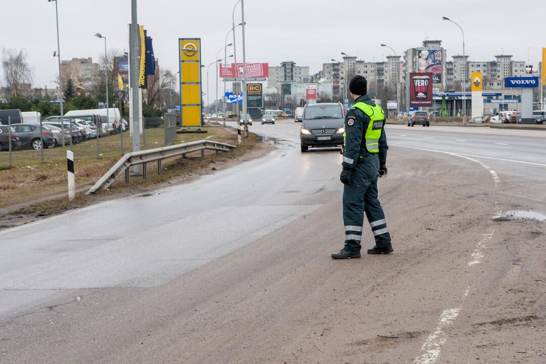 Pabėgusio įtariamojo paieška