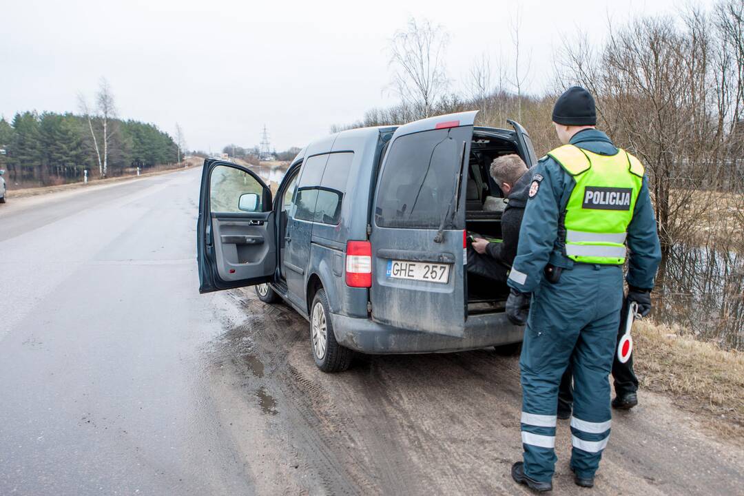 Pabėgusio įtariamojo paieška