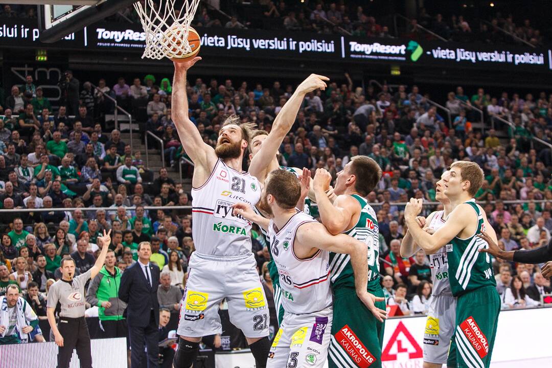 Kauno „Žalgiris“ – Vilniaus „Lietuvos rytas“ 2015 04 25