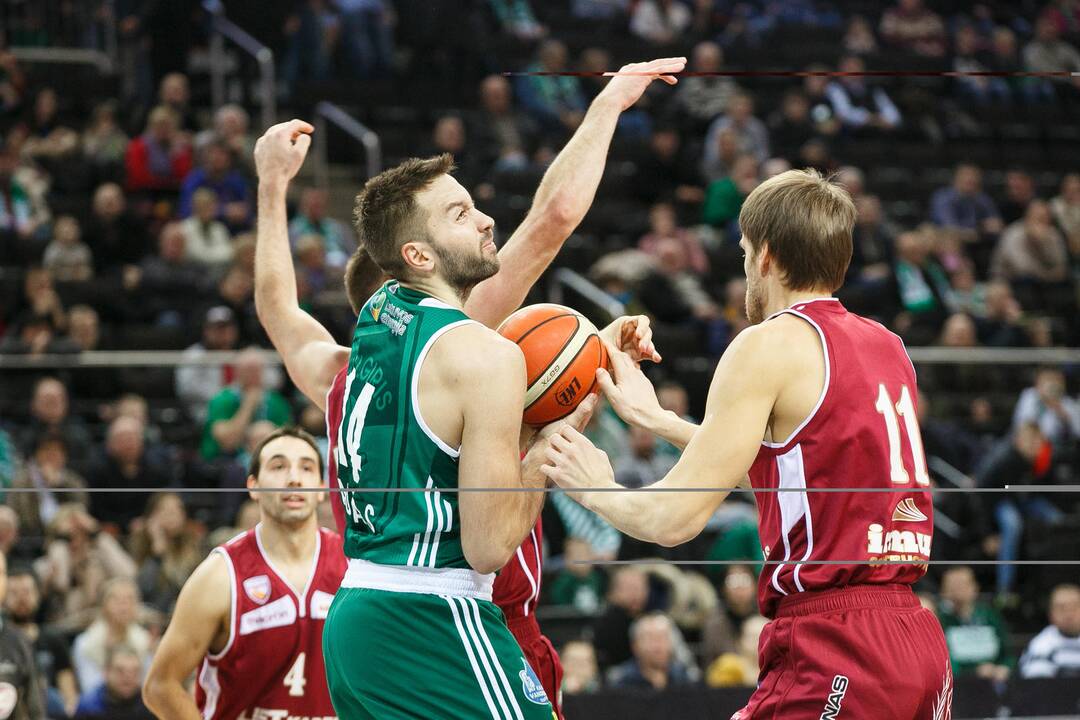 Krepšinis : "Žalgiris" - "Lietkabelis"