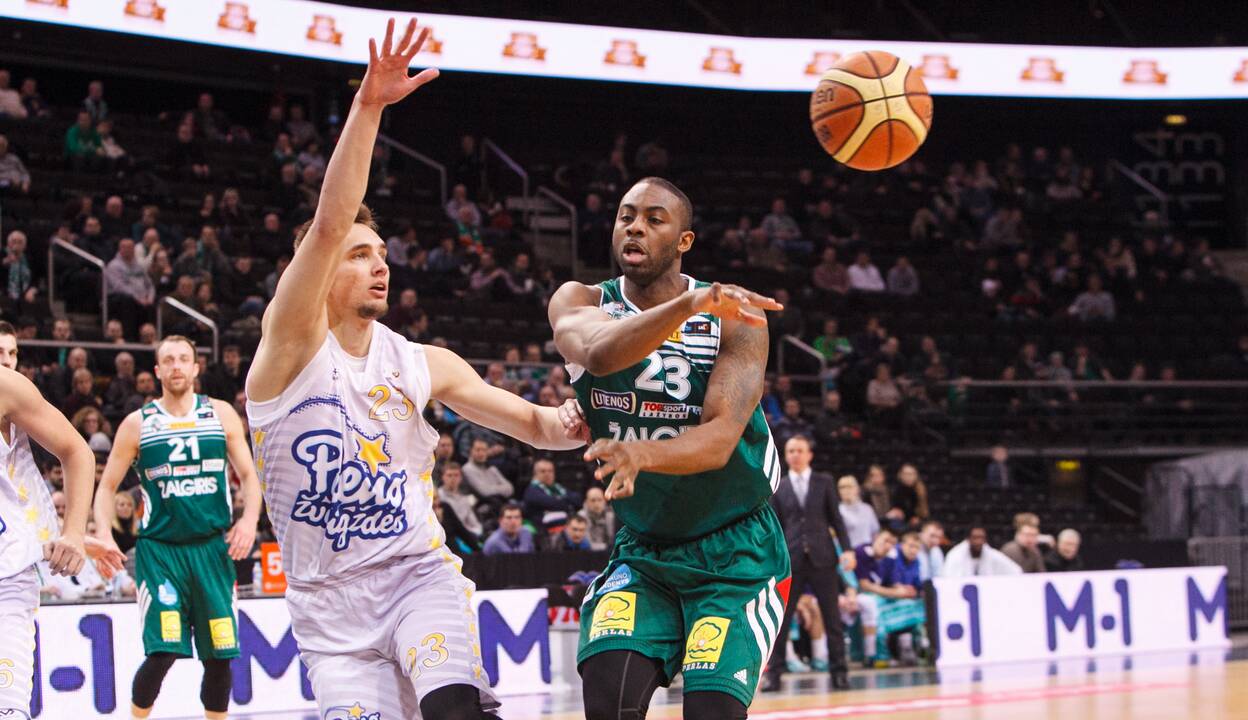 LKL rungtynės "Žalgiris - Pieno žvaigždės"