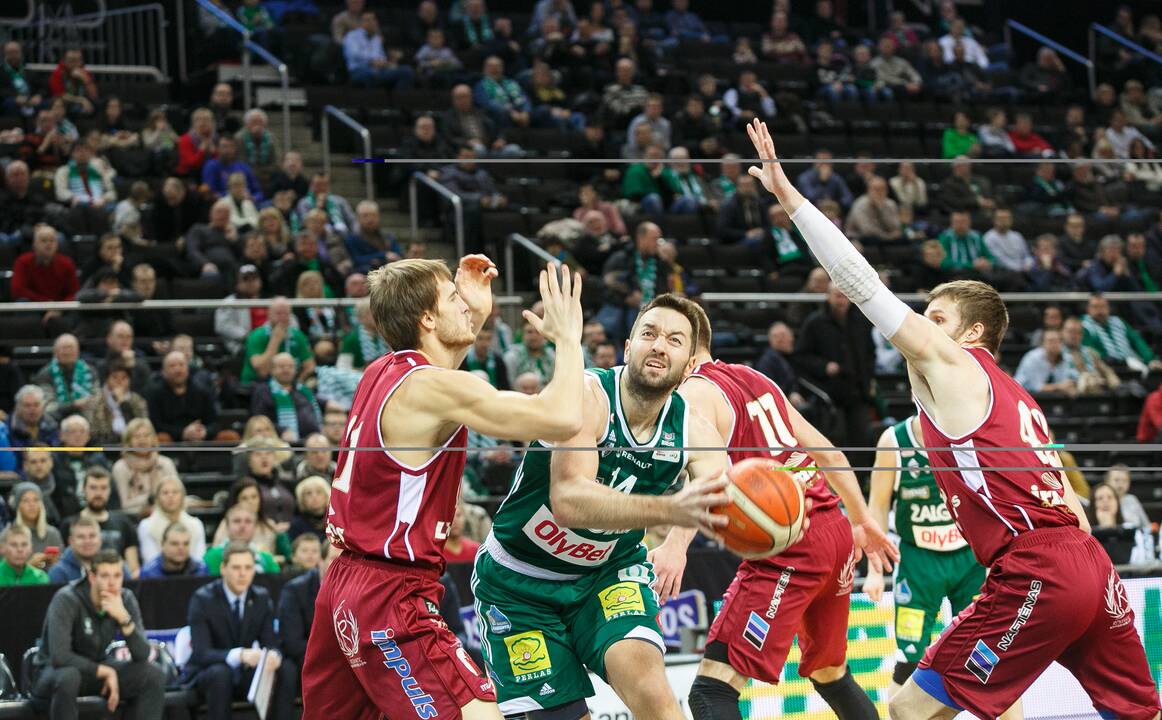Krepšinis : "Žalgiris" - "Lietkabelis"