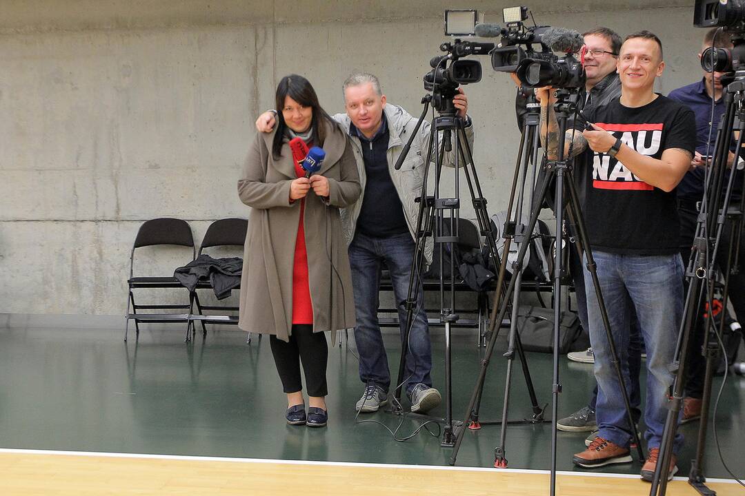 „Žalgirio“ spaudos konferencija