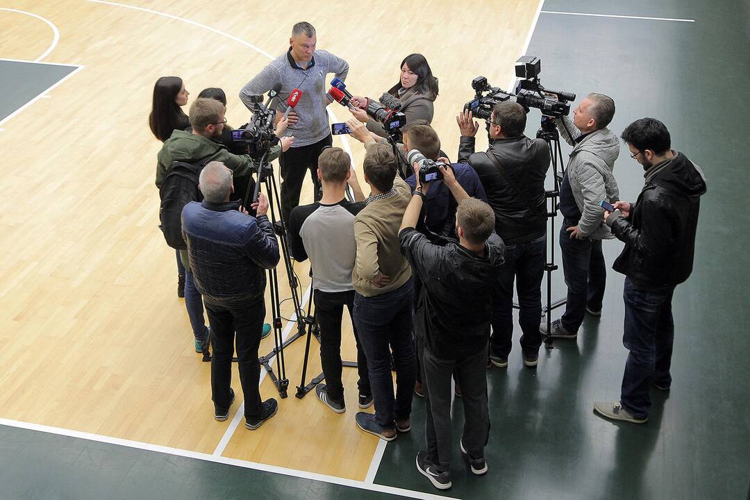 „Žalgirio“ spaudos konferencija