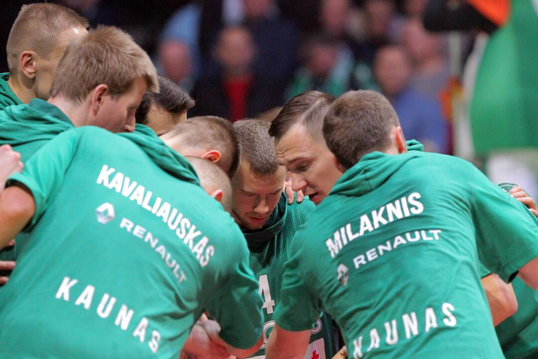 Eurolyga: „Žalgiris“ – Vitorijos „Baskonia“ 78:73