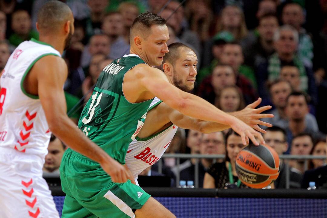 Eurolyga: „Žalgiris“ – Vitorijos „Baskonia“ 78:73