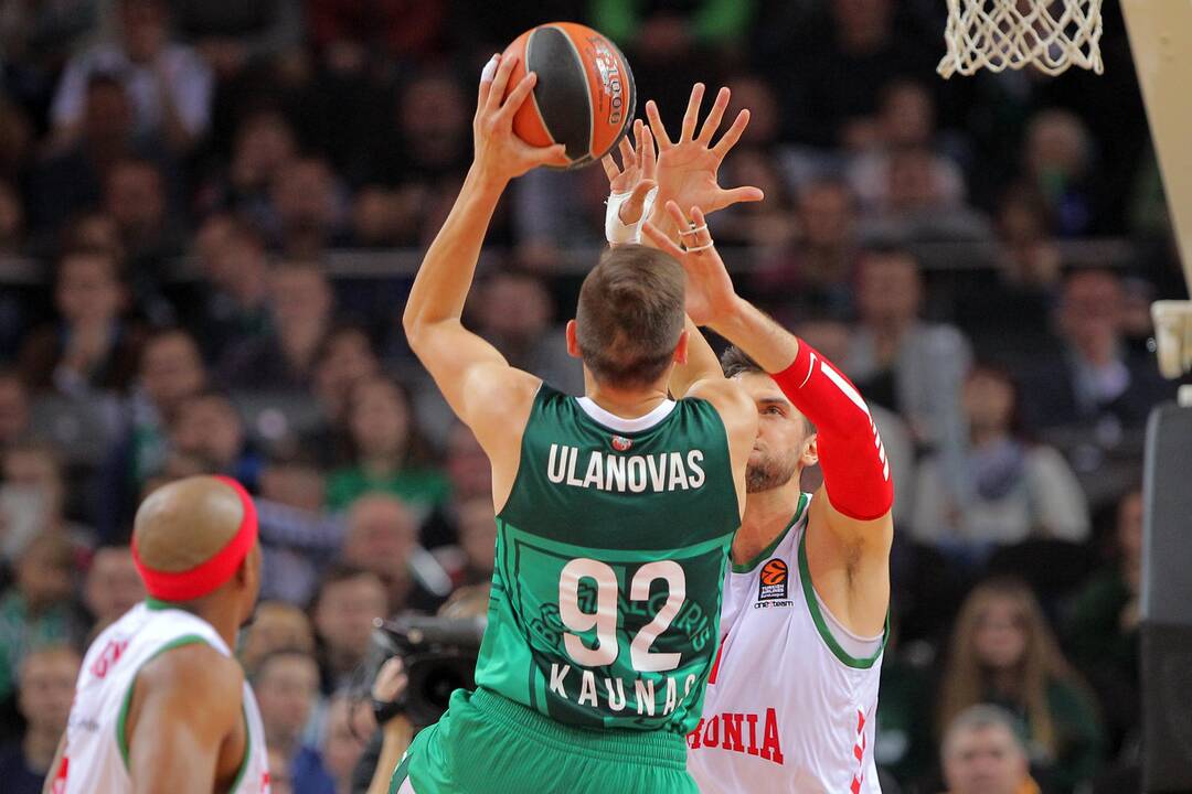 Eurolyga: „Žalgiris“ – Vitorijos „Baskonia“ 78:73