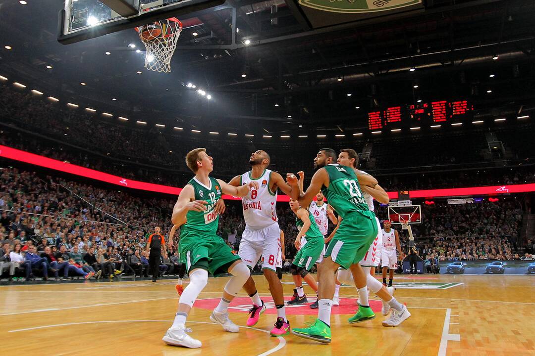 Eurolyga: „Žalgiris“ – Vitorijos „Baskonia“ 78:73