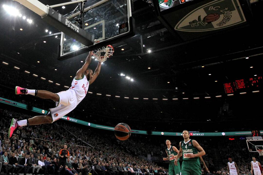 Eurolyga: „Žalgiris“ – Vitorijos „Baskonia“ 78:73