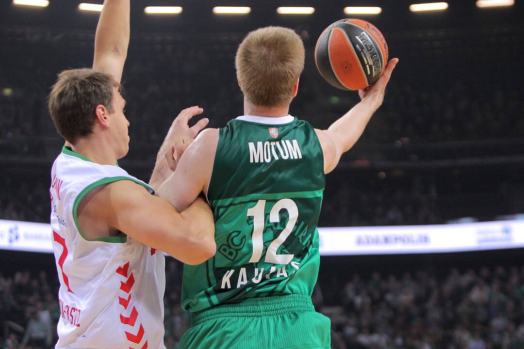 Eurolyga: „Žalgiris“ – Vitorijos „Baskonia“ 78:73