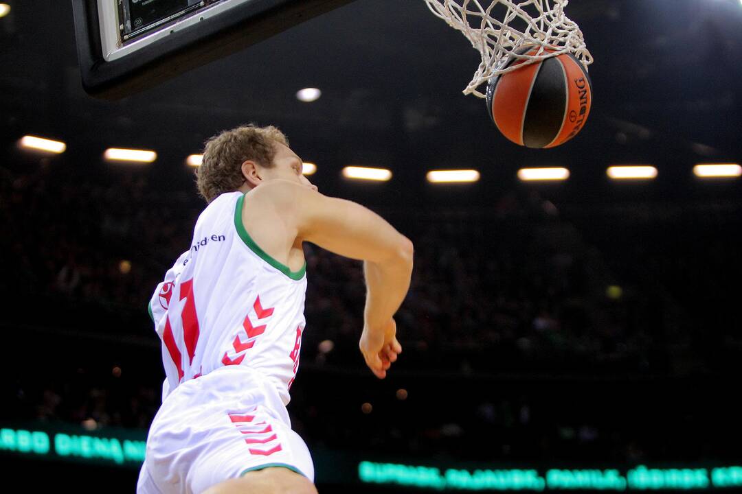 Eurolyga: „Žalgiris“ – Vitorijos „Baskonia“ 78:73