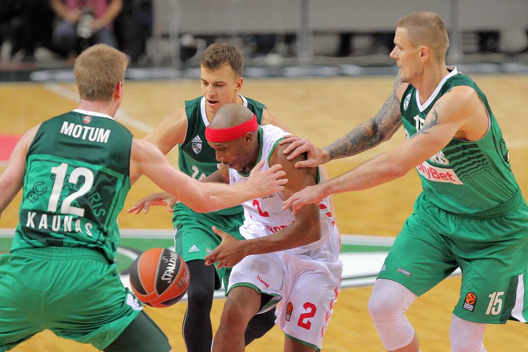 Eurolyga: „Žalgiris“ – Vitorijos „Baskonia“ 78:73
