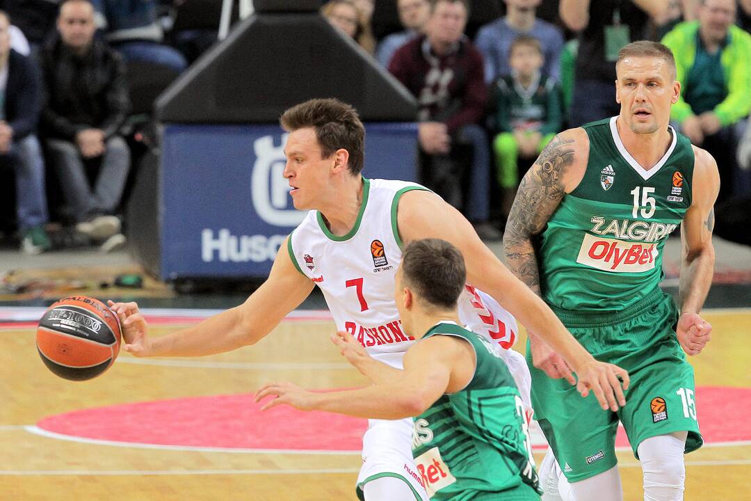 Eurolyga: „Žalgiris“ – Vitorijos „Baskonia“ 78:73